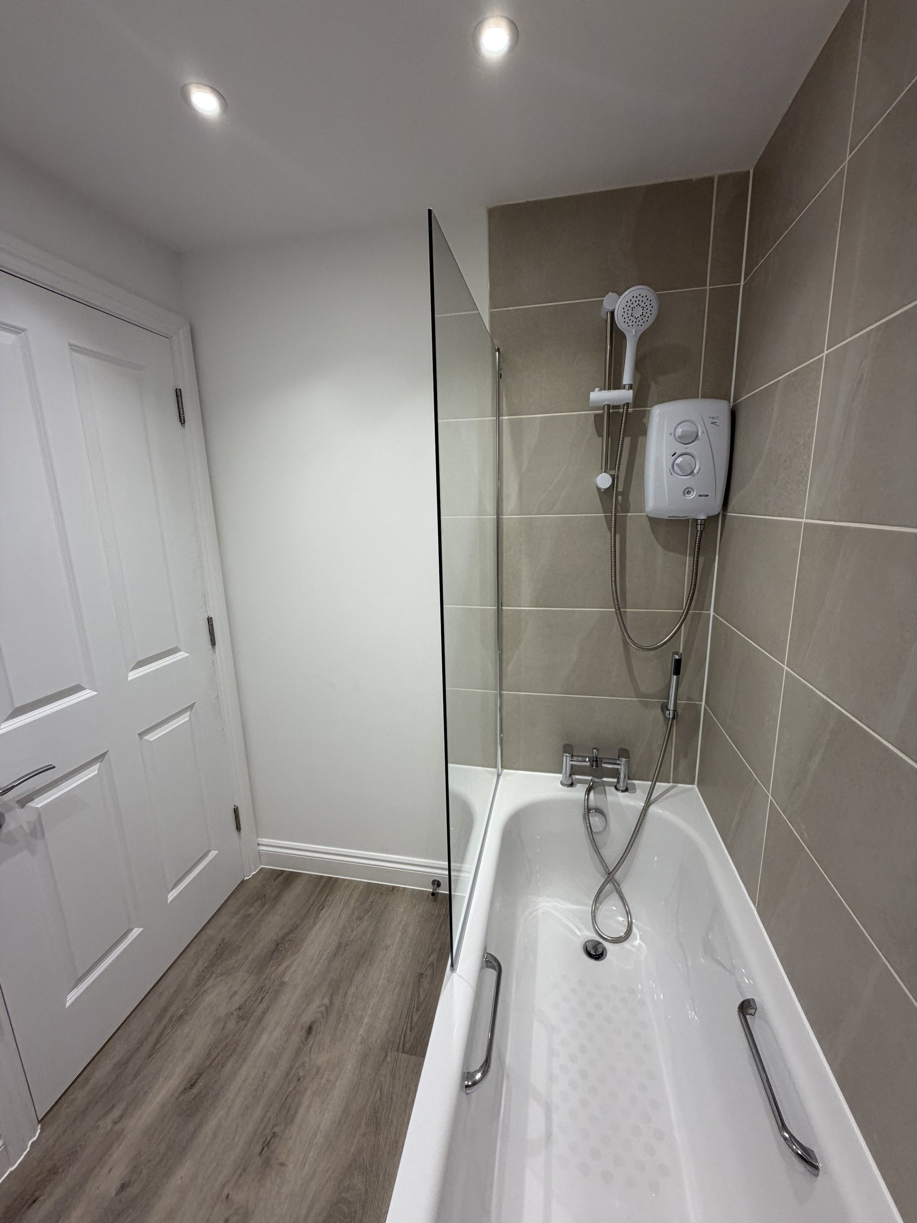Bathroom, fully retiled