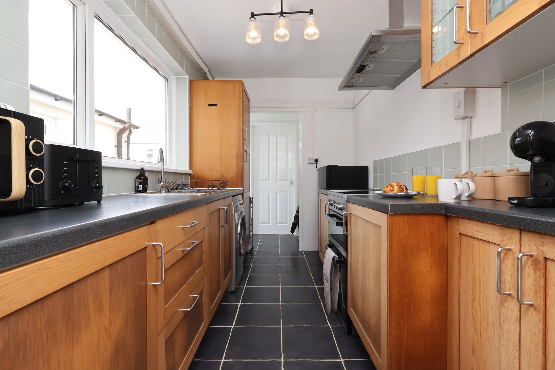 Kitchen with morning light